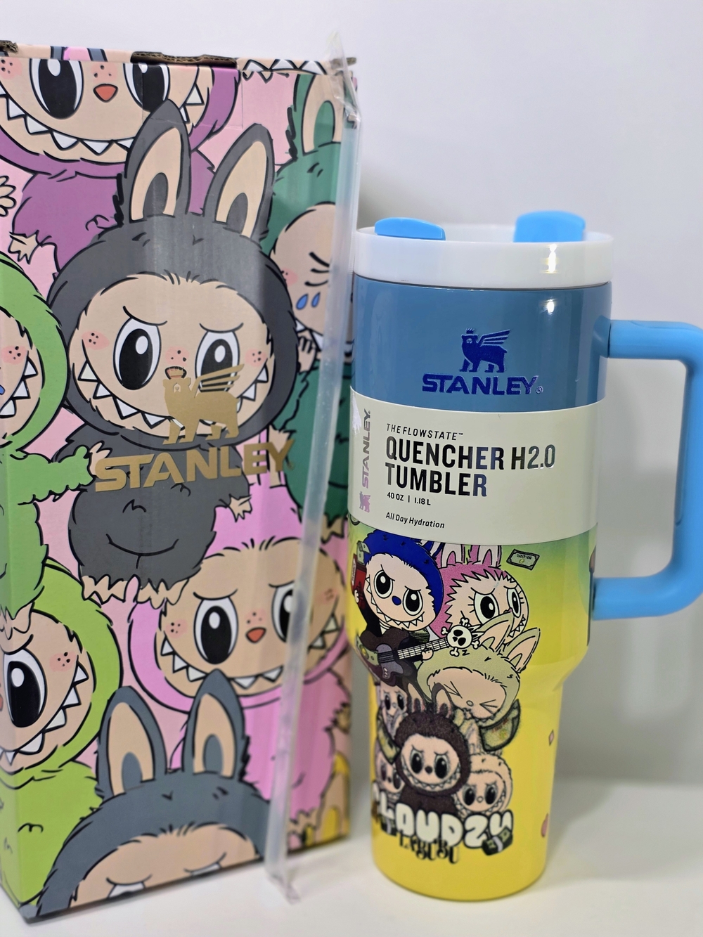 Stanley x Labubu / Pop Mart Quencher H2.0 40oz Tumbler NWT Rare